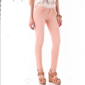 Paige Peach Denim Verdugo Ultra Skinny Jeans 24